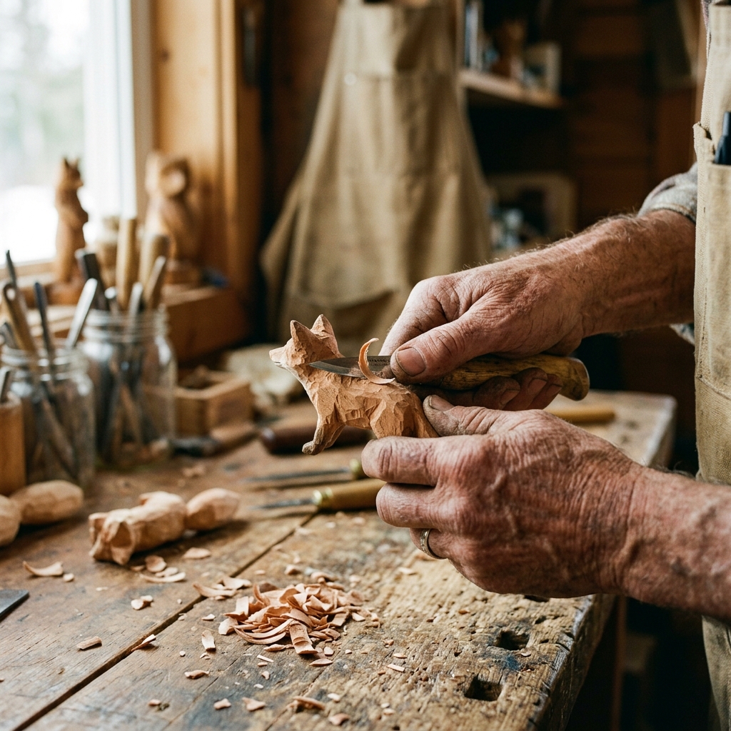Wood whittling
